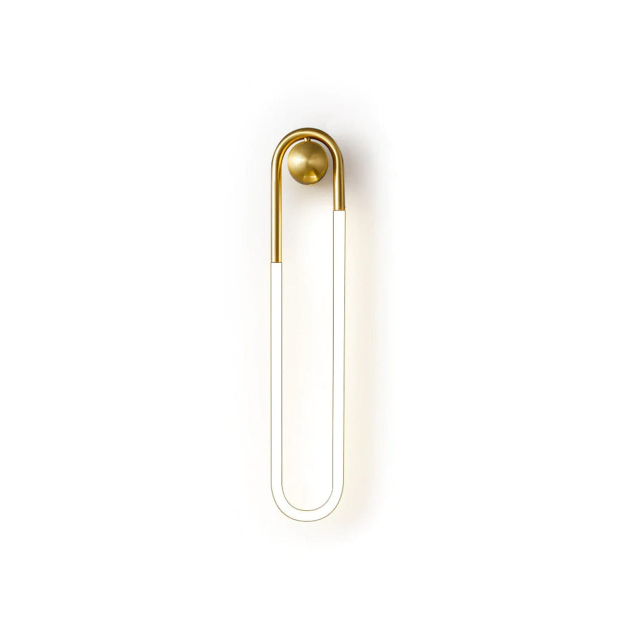 Loop LED Wall Light with Globe Detail