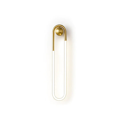 Loop LED Wall Light with Globe Detail