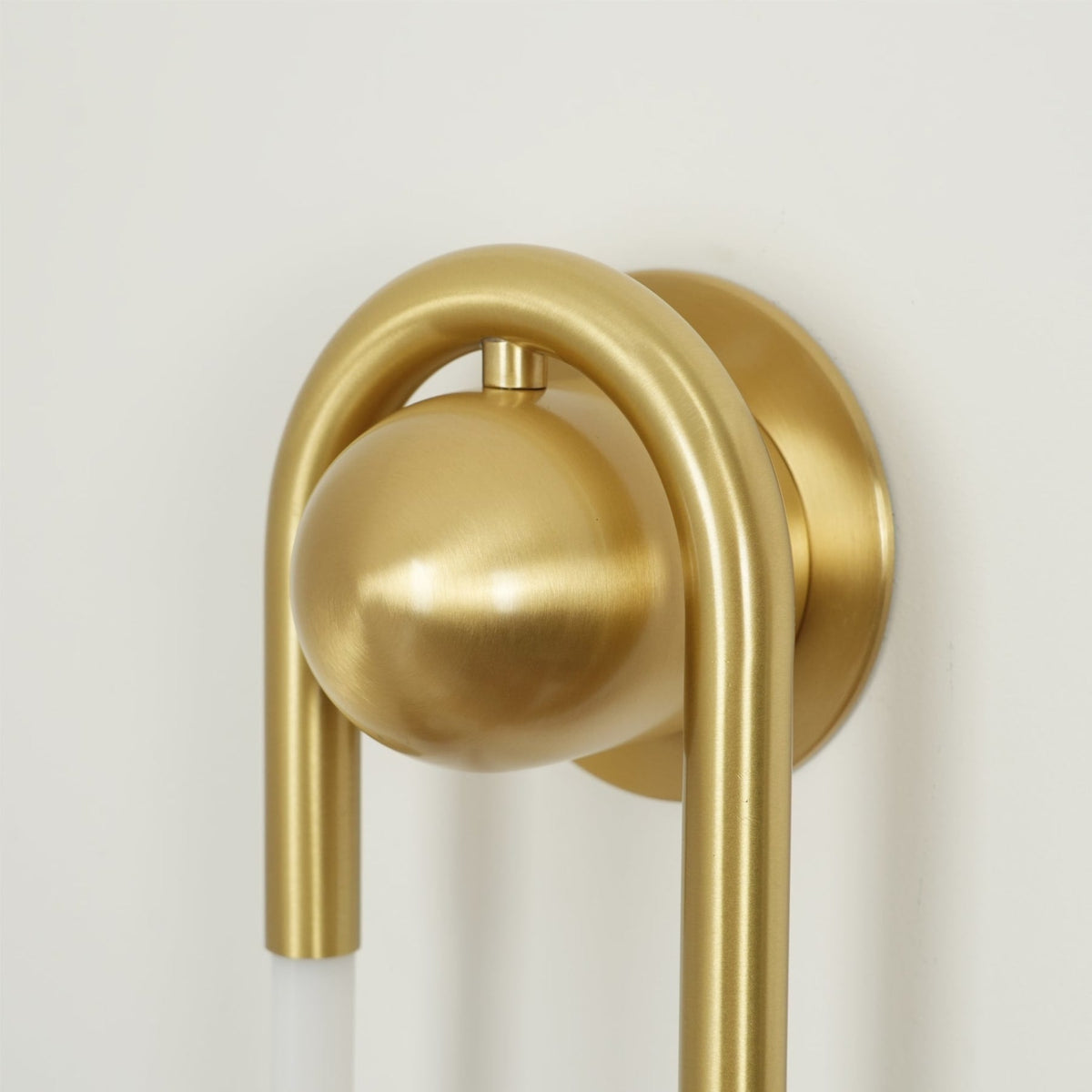 Loop LED Wall Light with Globe Detail