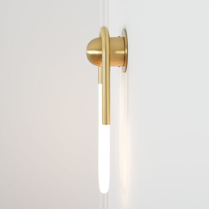 Loop LED Wall Light with Globe Detail
