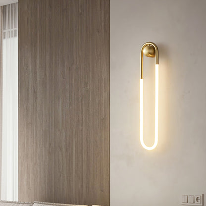 Loop LED Wall Light with Globe Detail