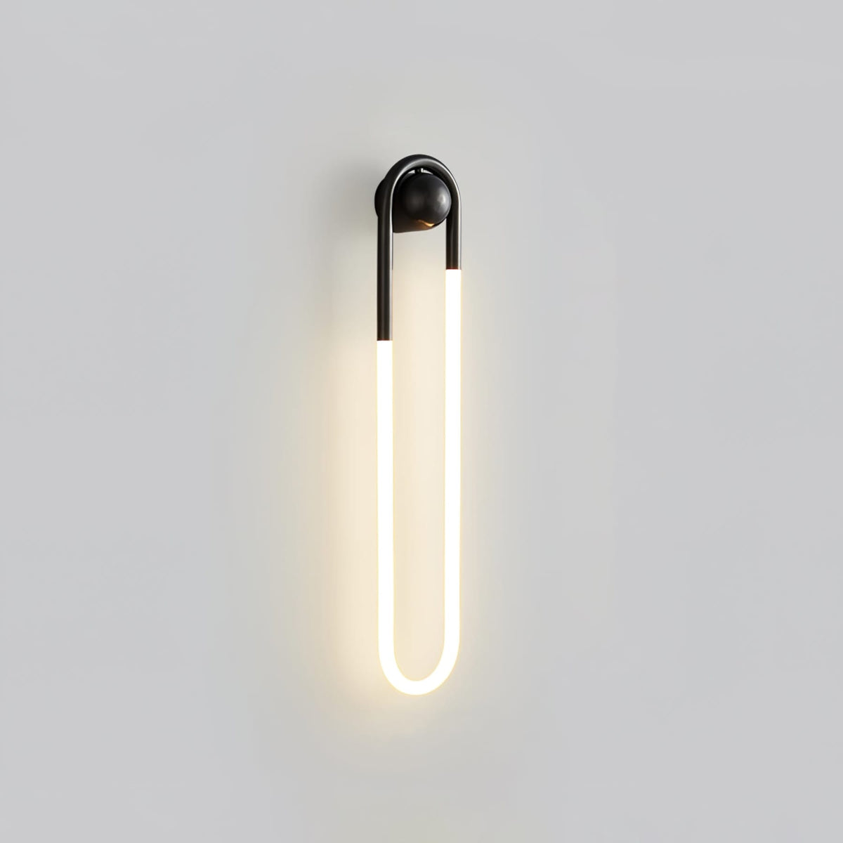 Loop LED Wall Light with Globe Detail