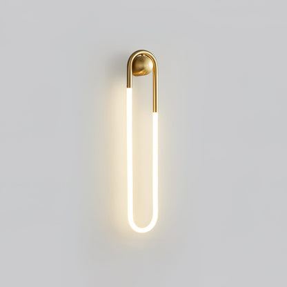 Loop LED Wall Light with Globe Detail