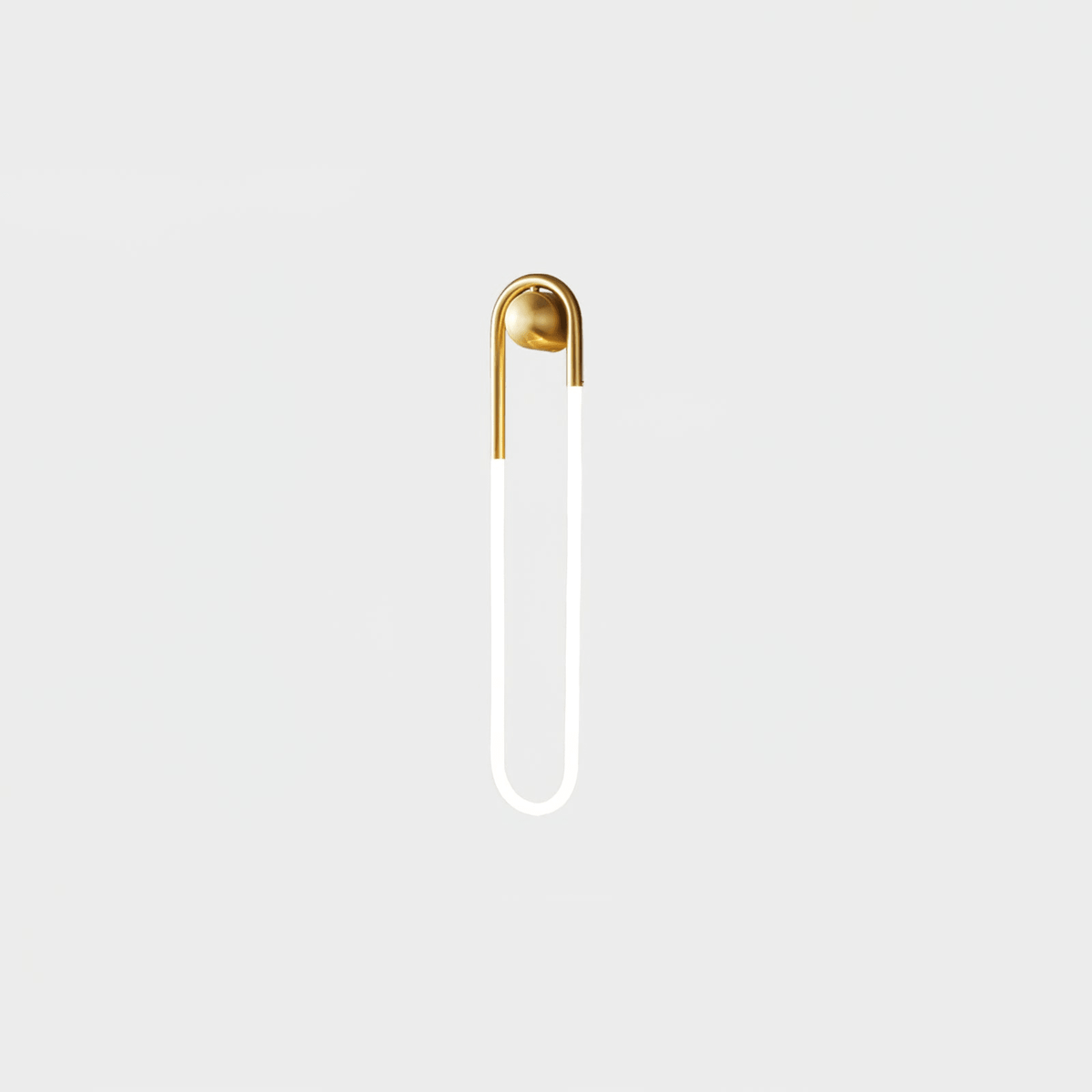 Loop LED Wall Light with Globe Detail
