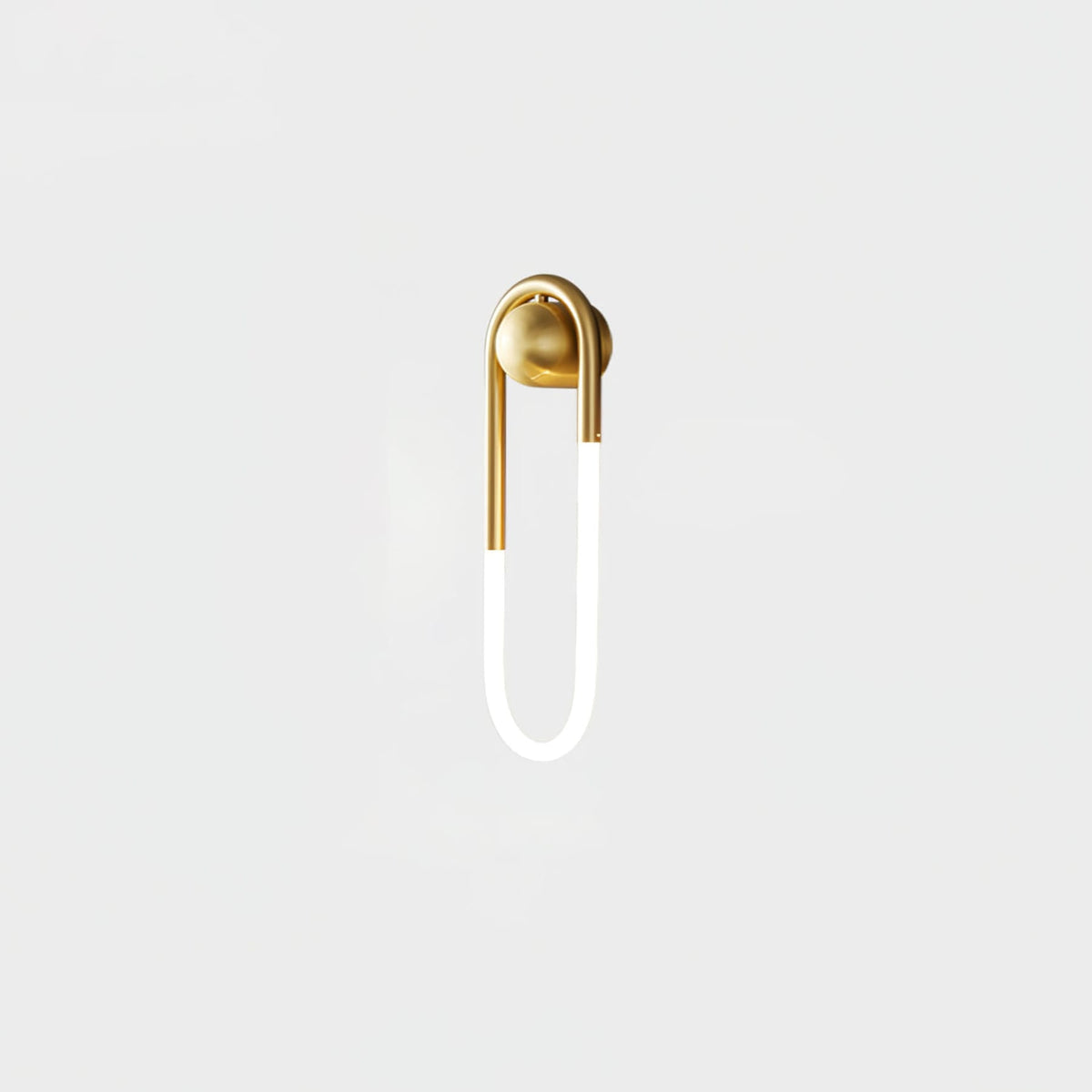 Loop LED Wall Light with Globe Detail