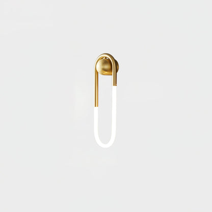 Loop LED Wall Light with Globe Detail