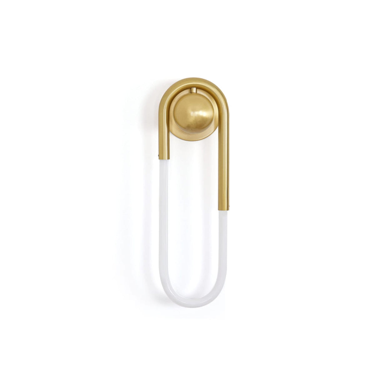 Loop LED Wall Light with Globe Detail