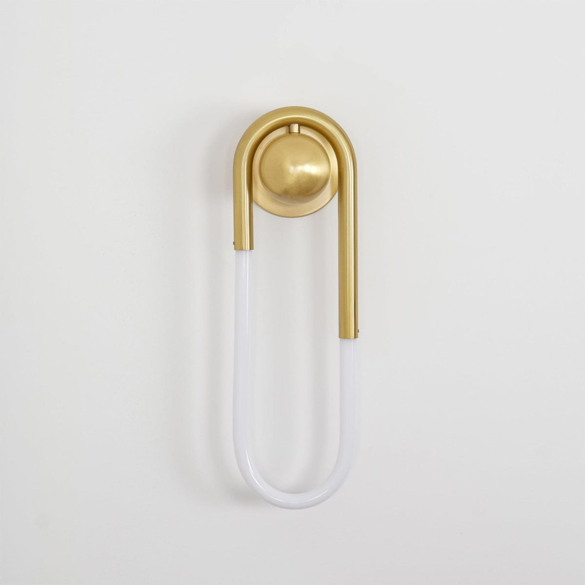 Loop LED Wall Light with Globe Detail