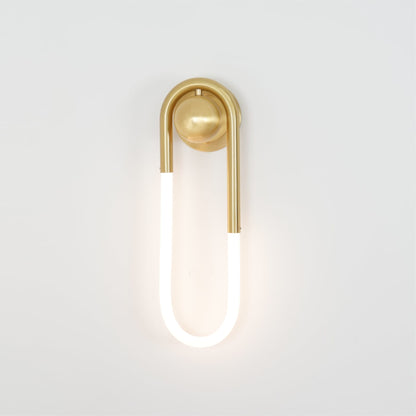 Loop LED Wall Light with Globe Detail