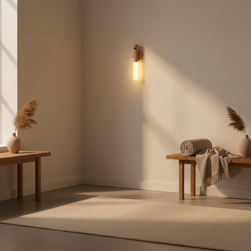 Magnetic Rechargeable Wall Light with Motion Sensor — product view 2