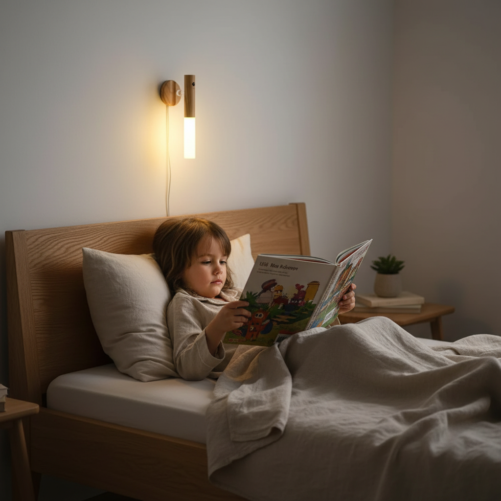 Magnetic Rechargeable Wall Light with Motion Sensor — product view 3