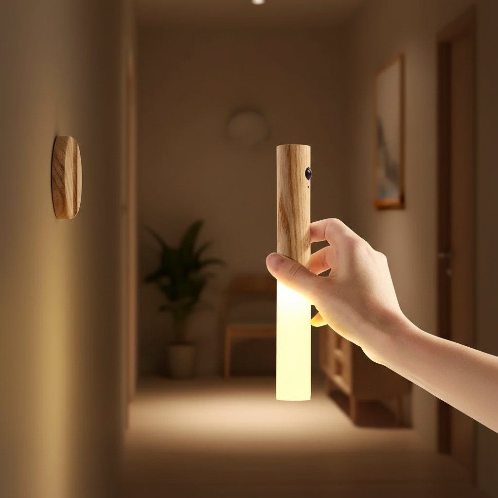 Magnetic Rechargeable Wall Light with Motion Sensor — product view 5