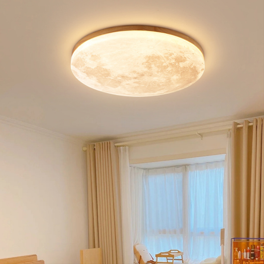 Moon LED flush mount ceiling light product view