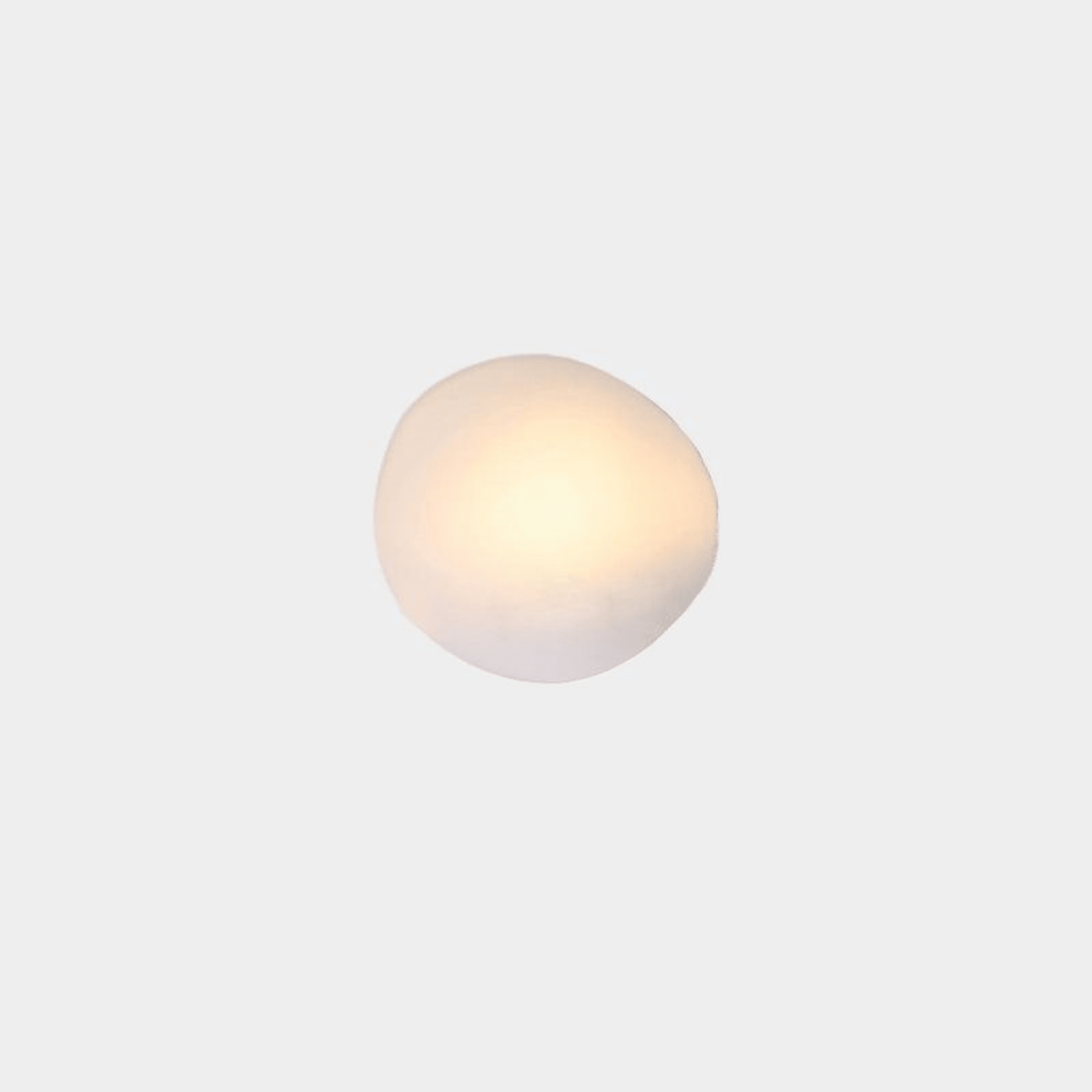 Organic Glass Wall Light with Sculpted Shade — product view 51