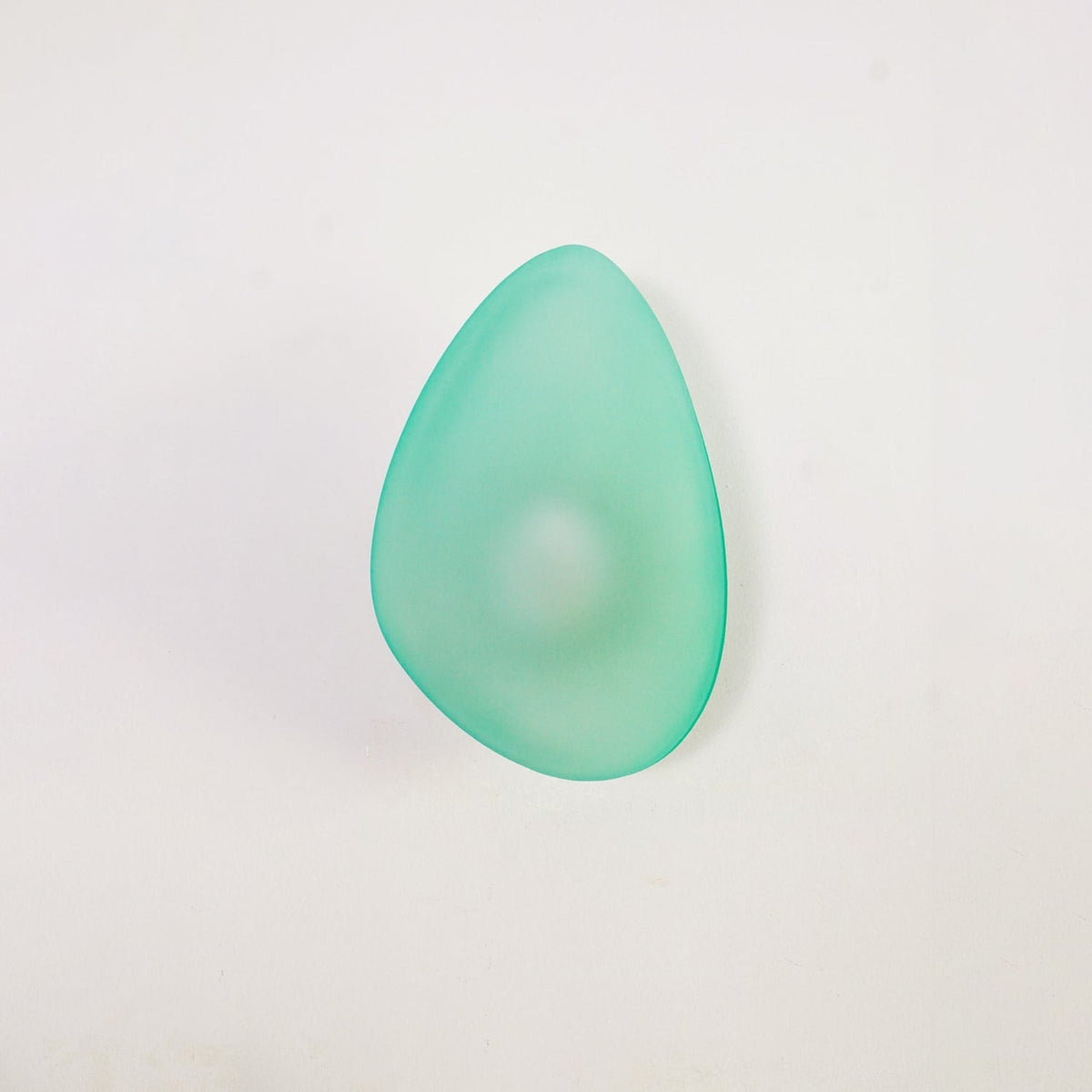Organic Glass Wall Light with Sculpted Shade — product view 56