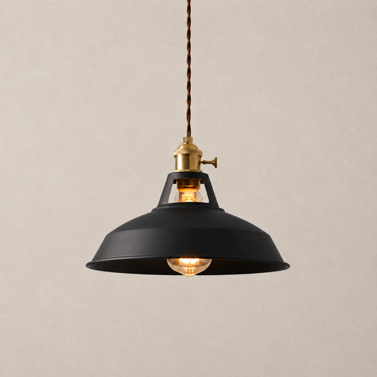 Black Pip macaron pendant light