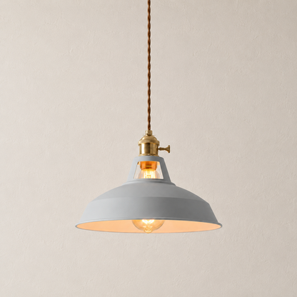Grey Pip macaron pendant light