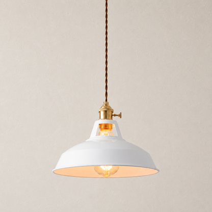 White Pip macaron pendant light