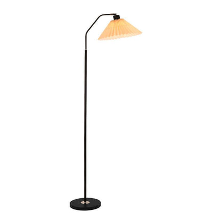 Pleated Paper Shade Floor Lamp