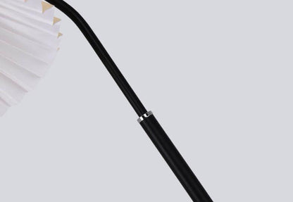 Pleated Paper Shade Floor Lamp