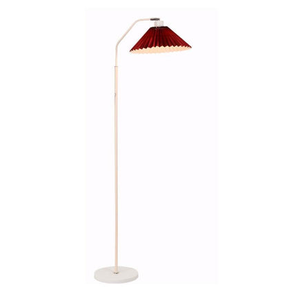 Pleated Paper Shade Floor Lamp
