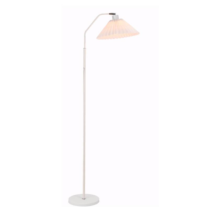 Pleated Paper Shade Floor Lamp