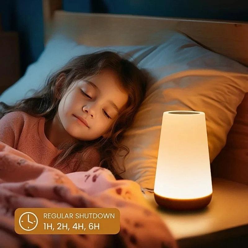 Night light with 1, 2, 4 and 6 hour timer options