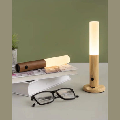 Rechargeable stick lights used as portable lamps