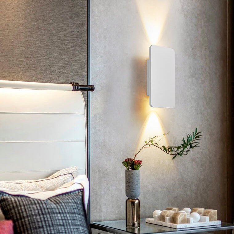 Rectangular Up and Down LED Wall Light