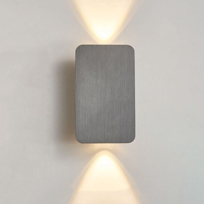 Rectangular Up and Down LED Wall Light