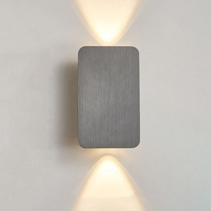 Rectangular Up and Down LED Wall Light