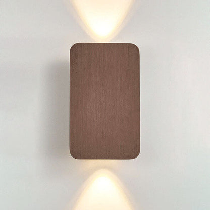Rectangular Up and Down LED Wall Light