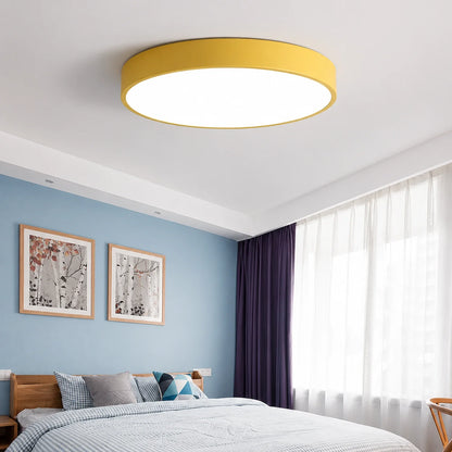 Modern Round LED Surface-Mounted Ceiling Light