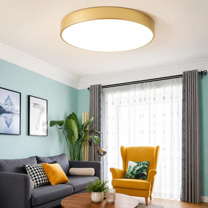 Modern Round LED Surface-Mounted Ceiling Light