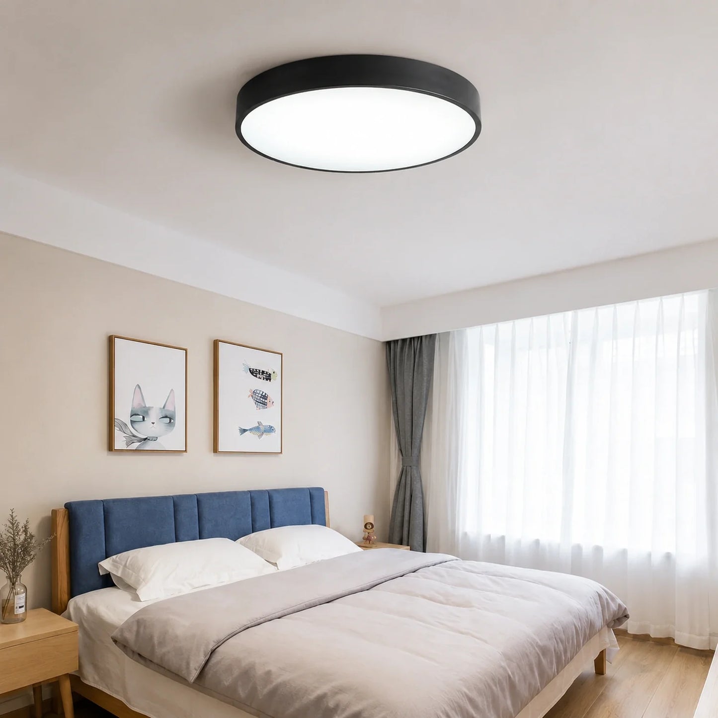Modern Round LED Surface-Mounted Ceiling Light
