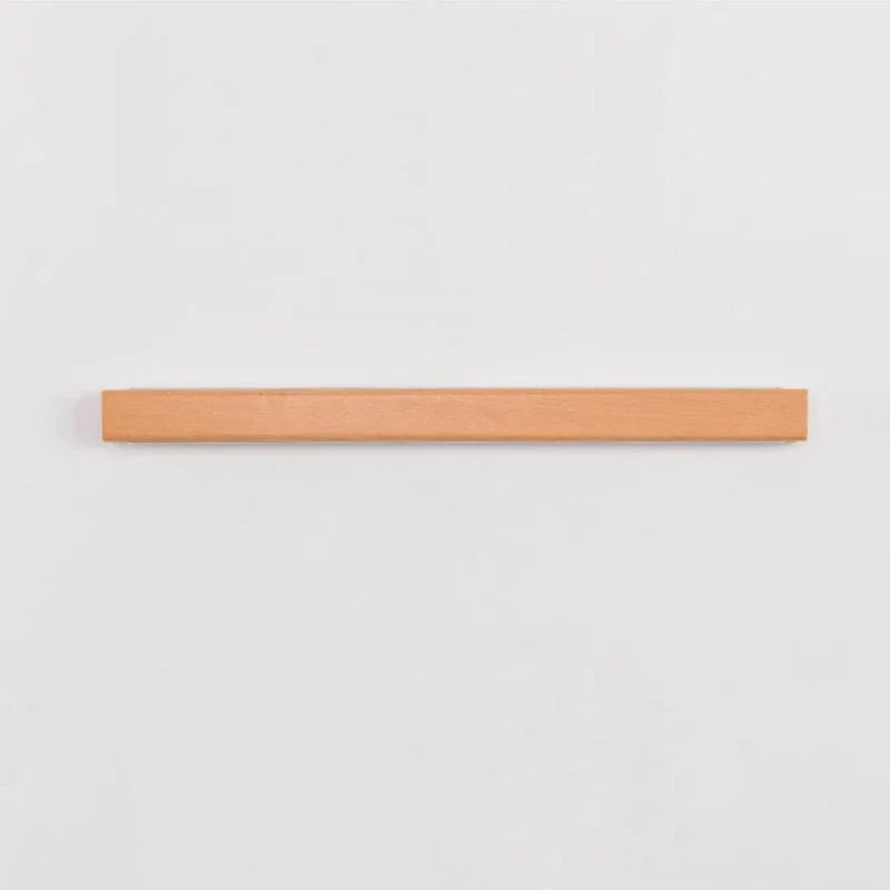 Solid Wood Linear LED Wall Light