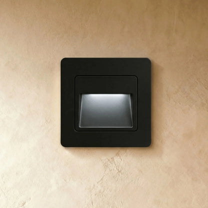 Square LED Stair and Step Wall Light