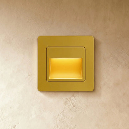 Square LED Stair and Step Wall Light