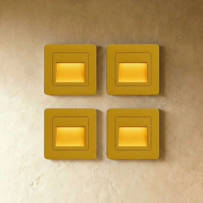 Square LED Stair and Step Wall Light