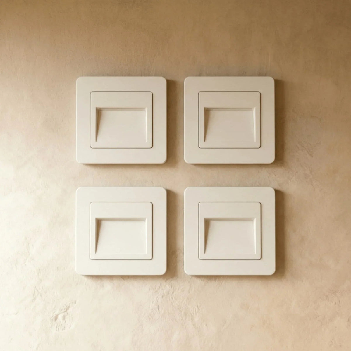 Square LED Stair and Step Wall Light