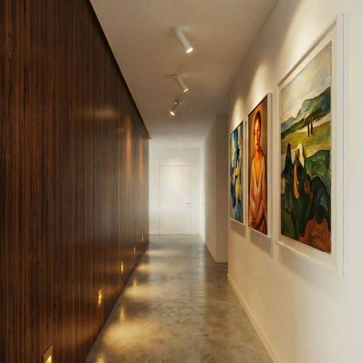 Square LED Stair and Step Wall Light