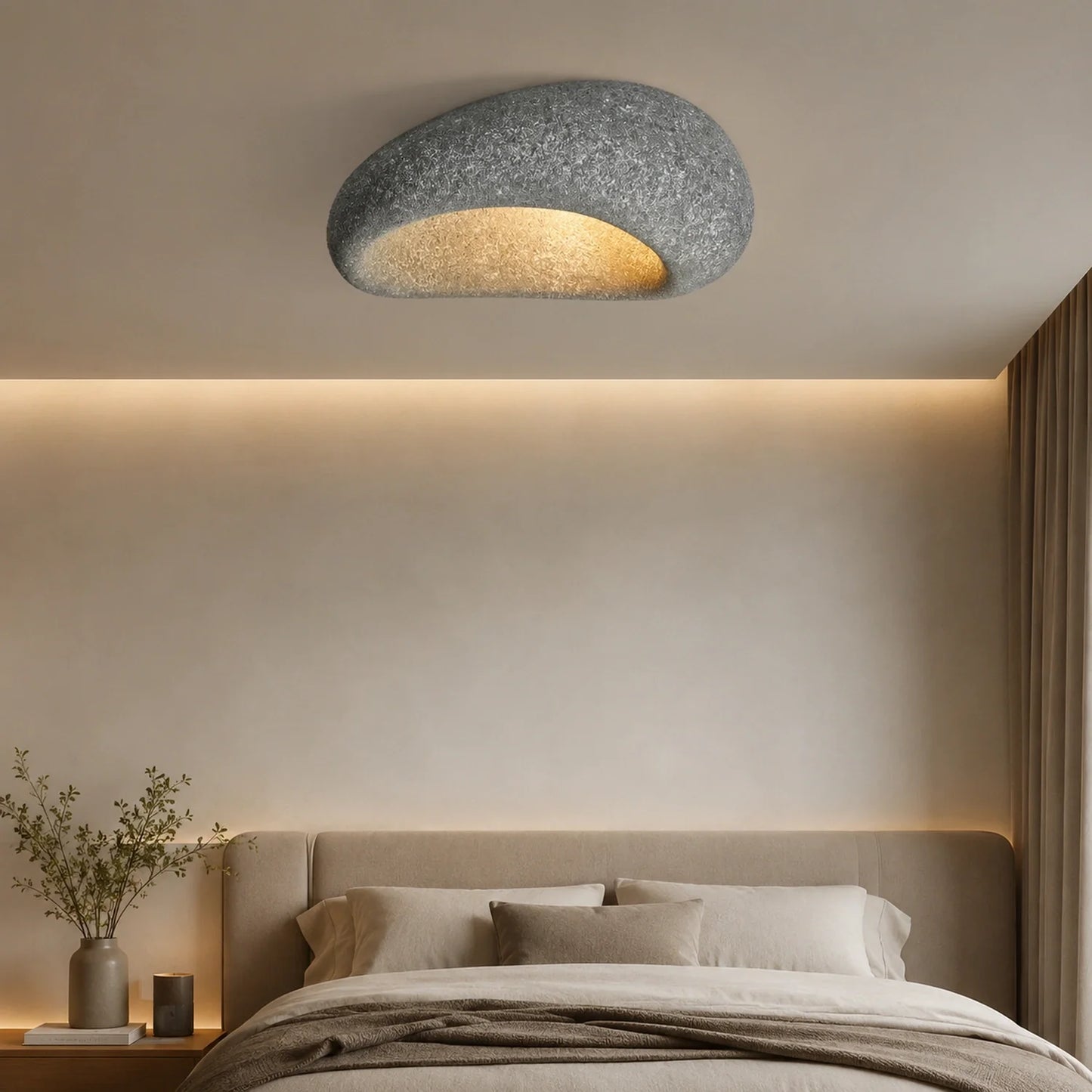 Nordic Wabi Sabi LED Ceiling Light