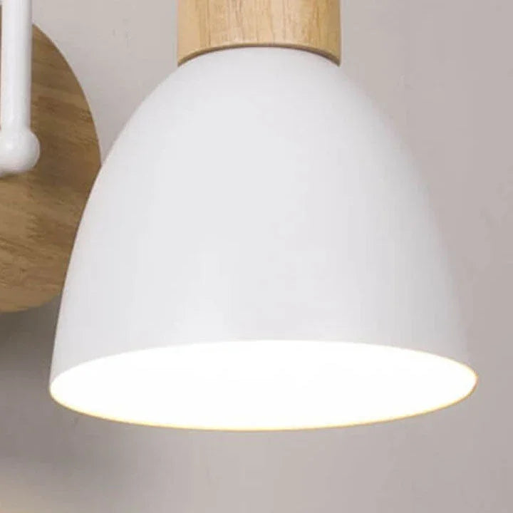 Swan-Neck Wall Light with Pull Cord