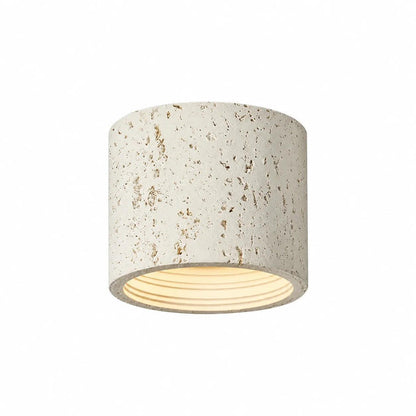 Textured Cylinder Ceiling Light