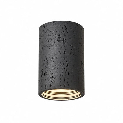 Textured Cylinder Ceiling Light