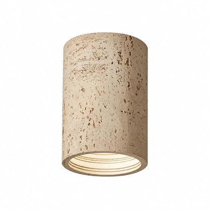 Textured Cylinder Ceiling Light