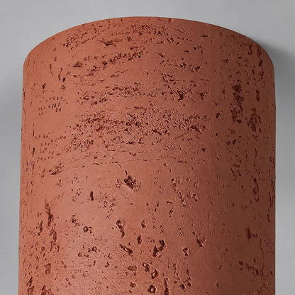 Textured Cylinder Ceiling Light