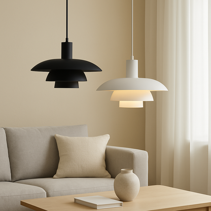 Three-Tier Metal LED Pendant Light