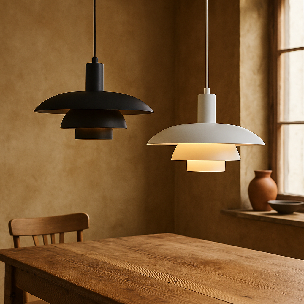 Three-Tier Metal LED Pendant Light