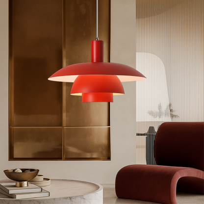 Three-Tier Metal LED Pendant Light